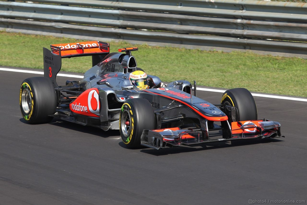 GP ITALIA, 09.09.2011- Prove Libere 2, Venerdi', Lewis Hamilton (GBR), McLaren Mercedes, MP4-26