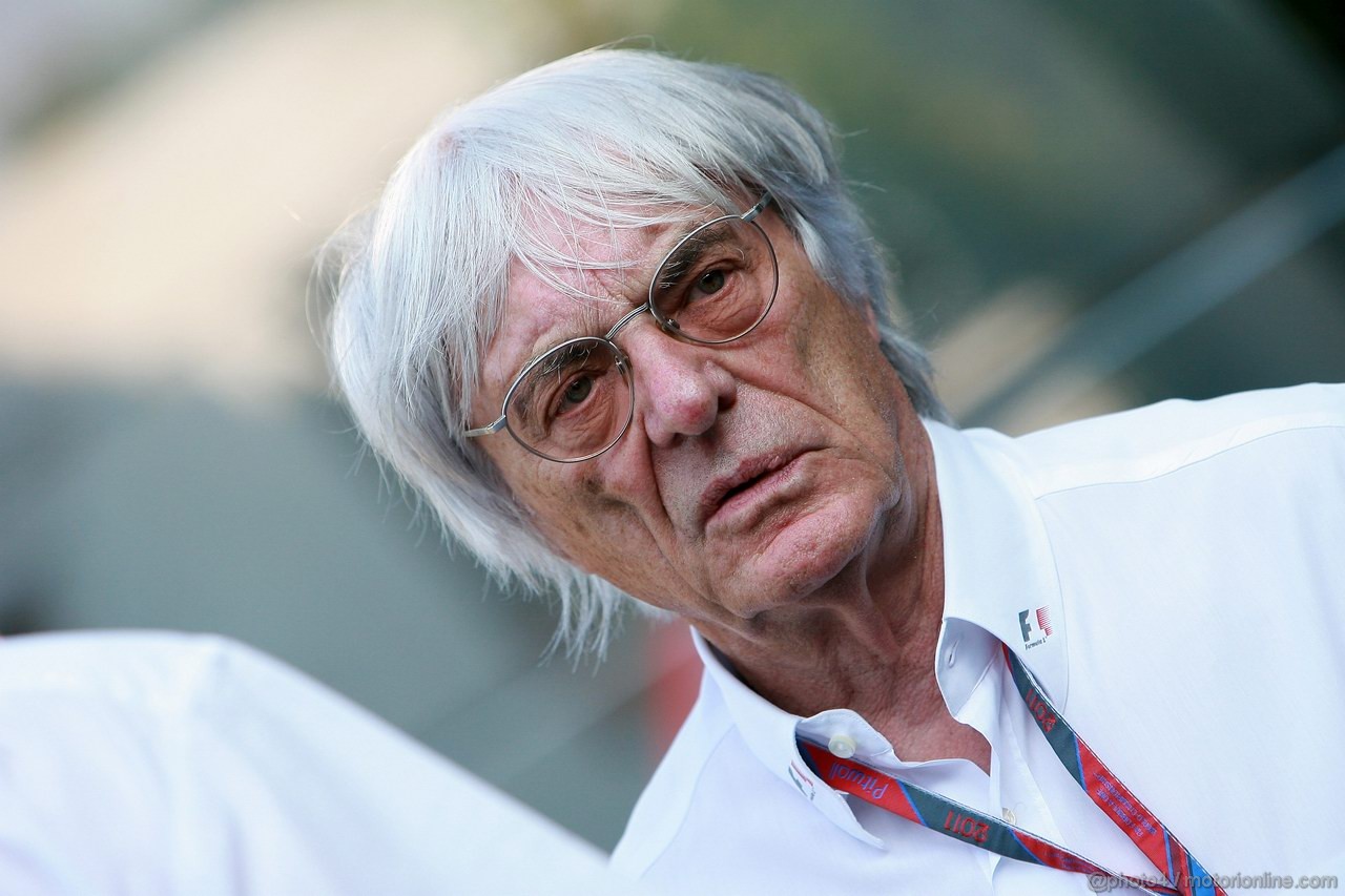 GP ITALIA, 09.09.2011- Prove Libere 2, Venerdi', Bernie Ecclestone (GBR), President e CEO of Formula One Management