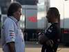 GP ITALIA, 09.09.2011- Norbert Haug (GER), Mercedes Motorsport chief  e Lewis Hamilton (GBR), McLaren  Mercedes, MP4-26 
