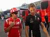 GP ITALIA, 09.09.2011- Fernando Alonso (ESP), Ferrari, F-150 Italia e Jenson Button (GBR), McLaren  Mercedes, MP4-26 