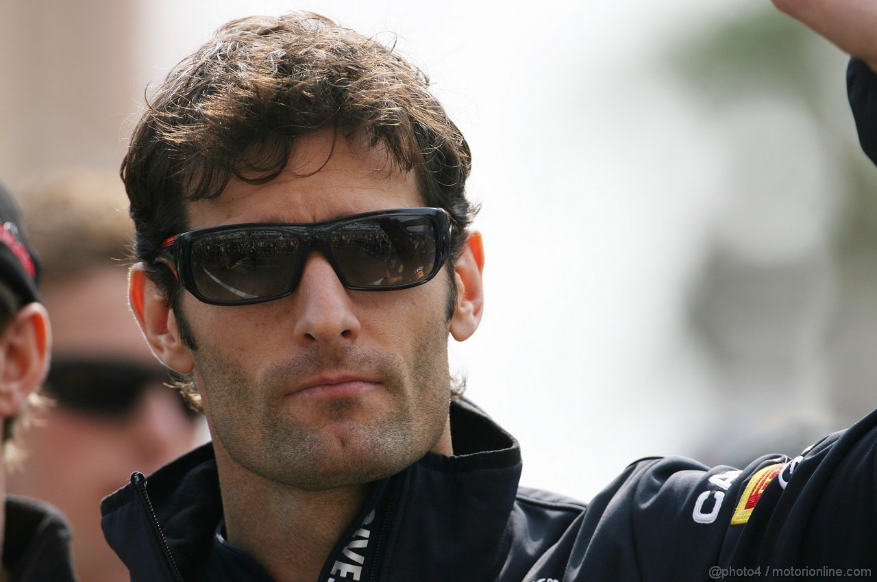 GP KOREA, 16.10.2011- Mark Webber (AUS), Red Bull Racing, RB7 