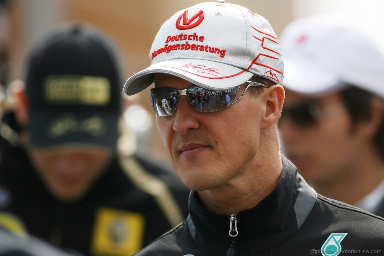 GP KOREA, 16.10.2011- Michael Schumacher (GER), Mercedes GP Petronas F1 Team, MGP W02 