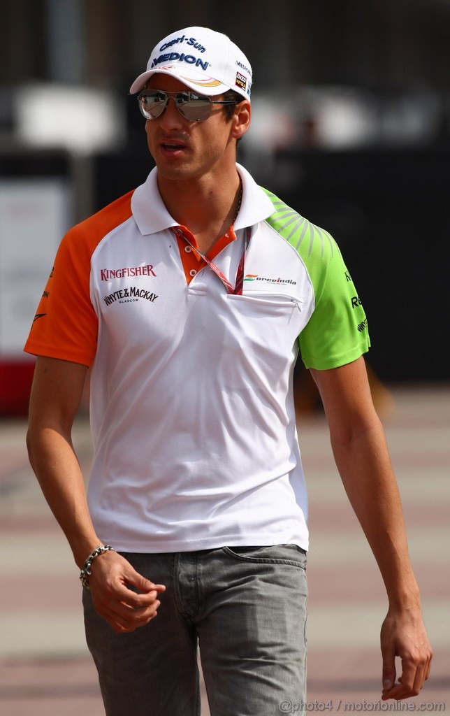GP KOREA, 16.10.2011- Adrian Sutil (GER), Force India F1 Team, VJM04 
