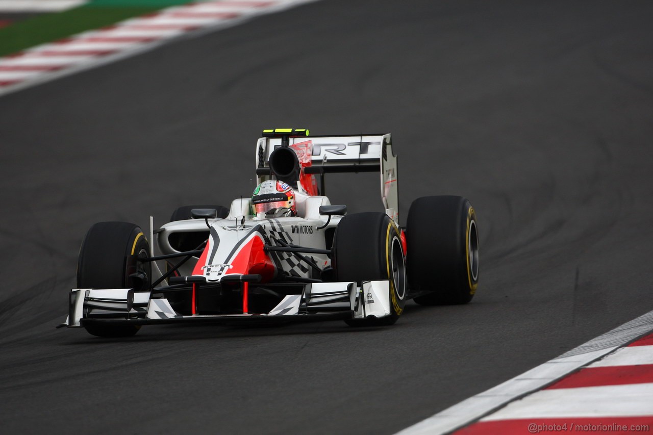 GP KOREA, 16.10.2011- Gara, Vitantonio Liuzzi (ITA), HRT Formula One Team 