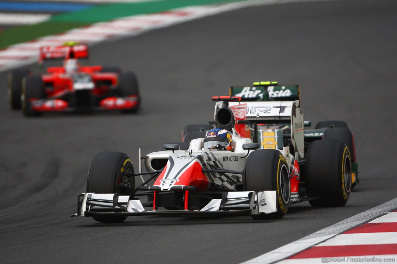 GP KOREA, 16.10.2011- Gara, Daniel Ricciardo (AUS), HRT Formula One Team 