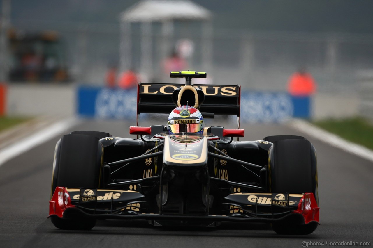 GP KOREA, 16.10.2011- Gara, Vitaly Petrov (RUS), Lotus Renault GP, R31 