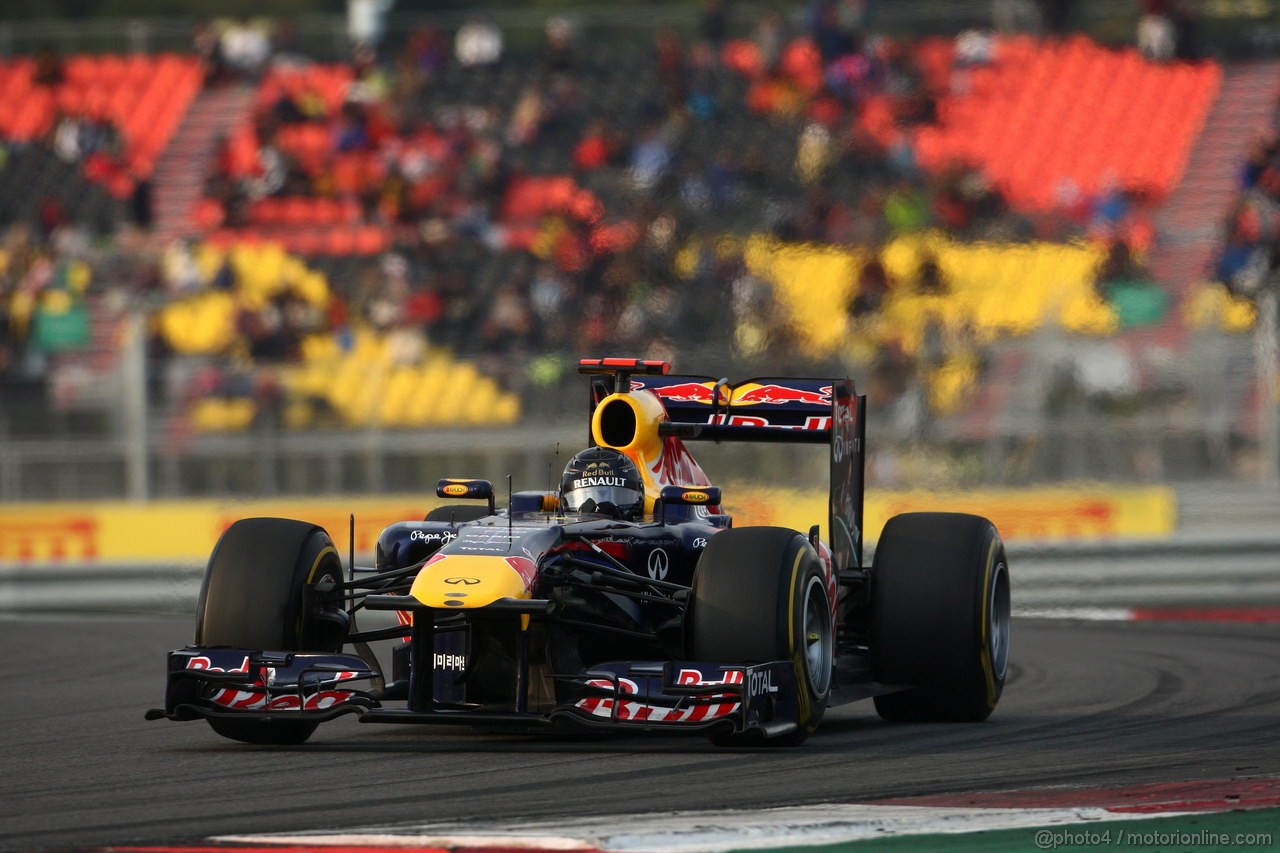 GP KOREA, 16.10.2011- Gara, Sebastian Vettel (GER), Red Bull Racing, RB7