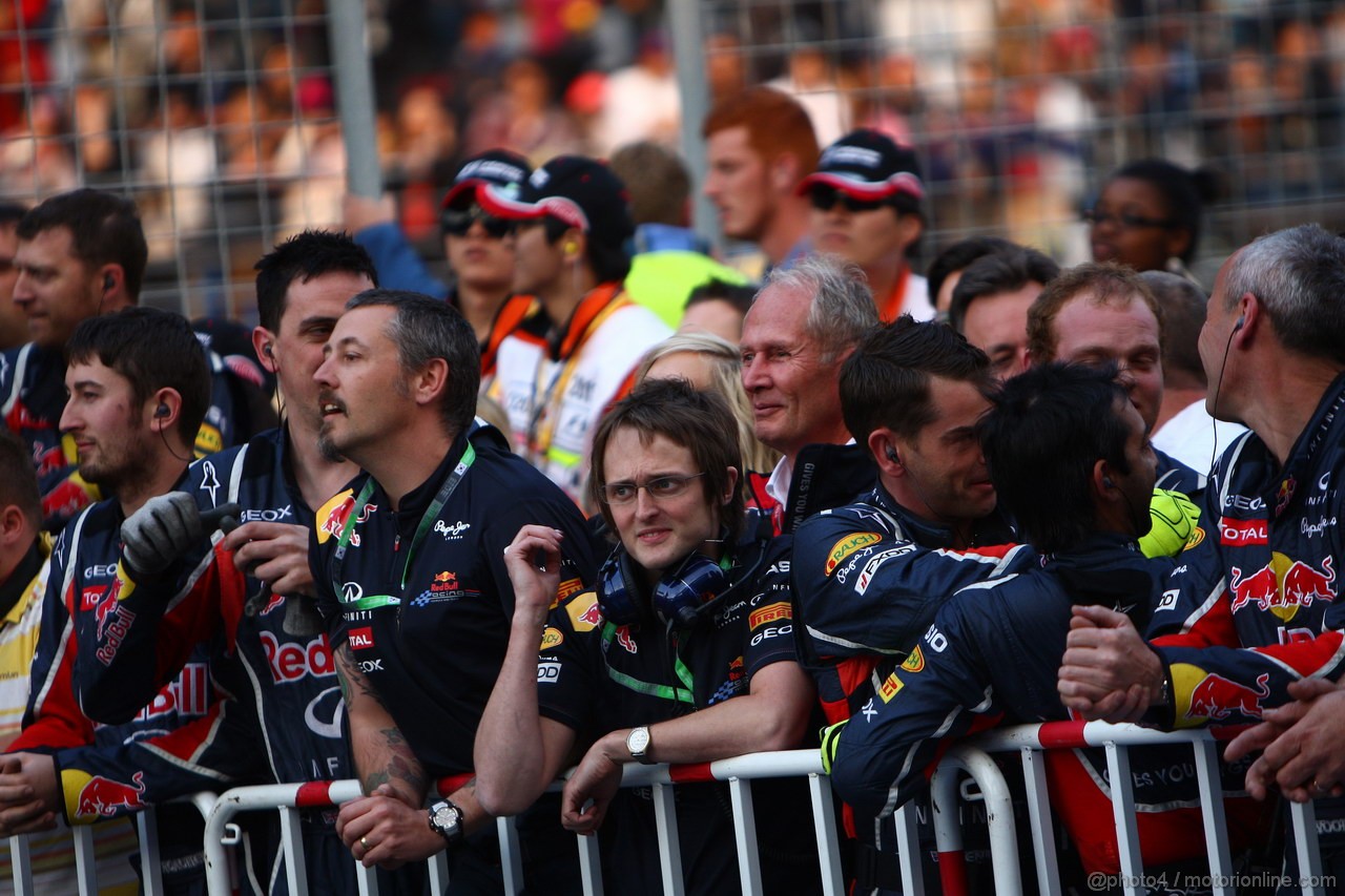 GP KOREA, 16.10.2011- Gara, Mechanics  Red Bull Racing