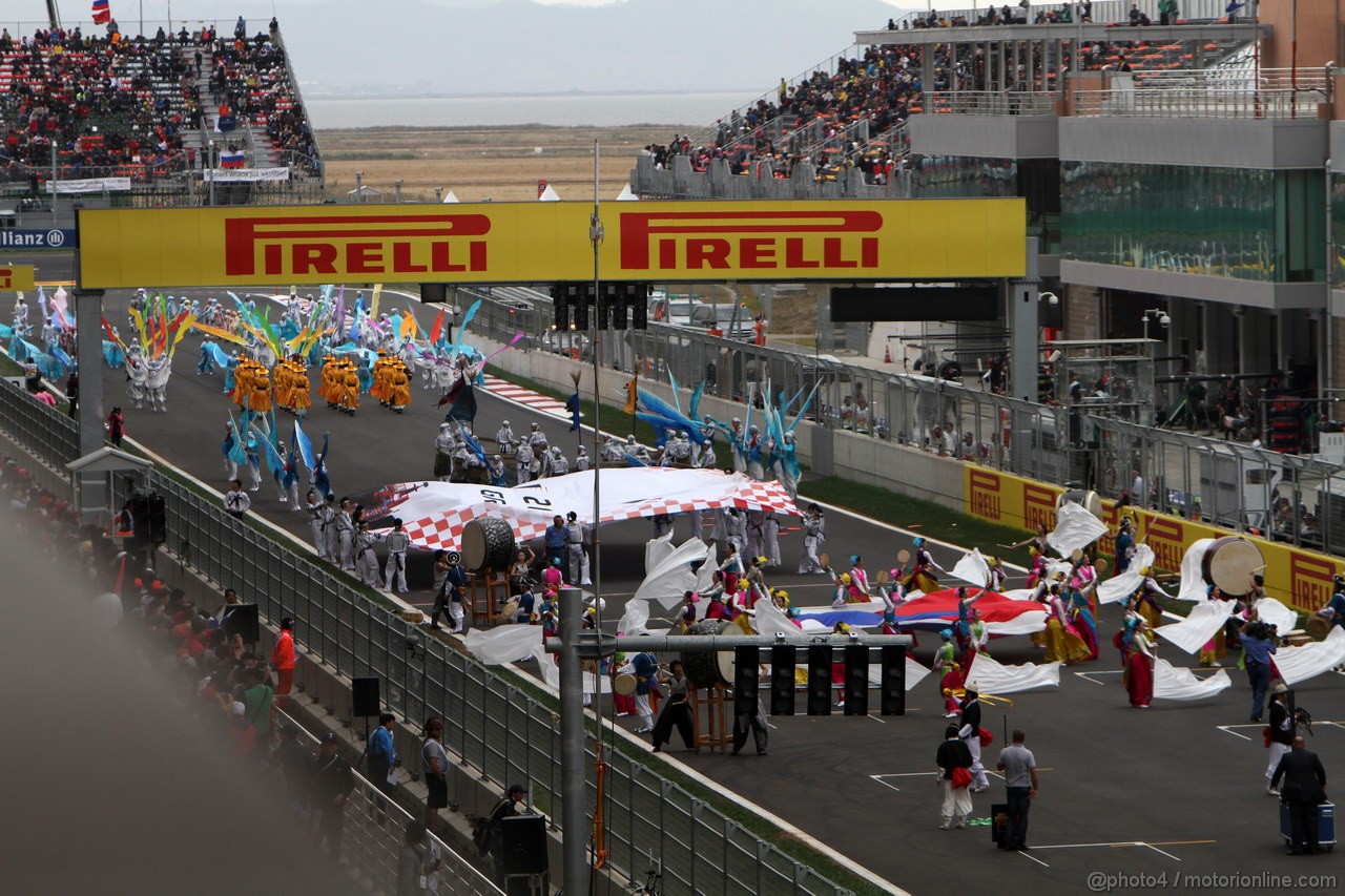GP KOREA, 16.10.2011- Gara, Atmosfera
