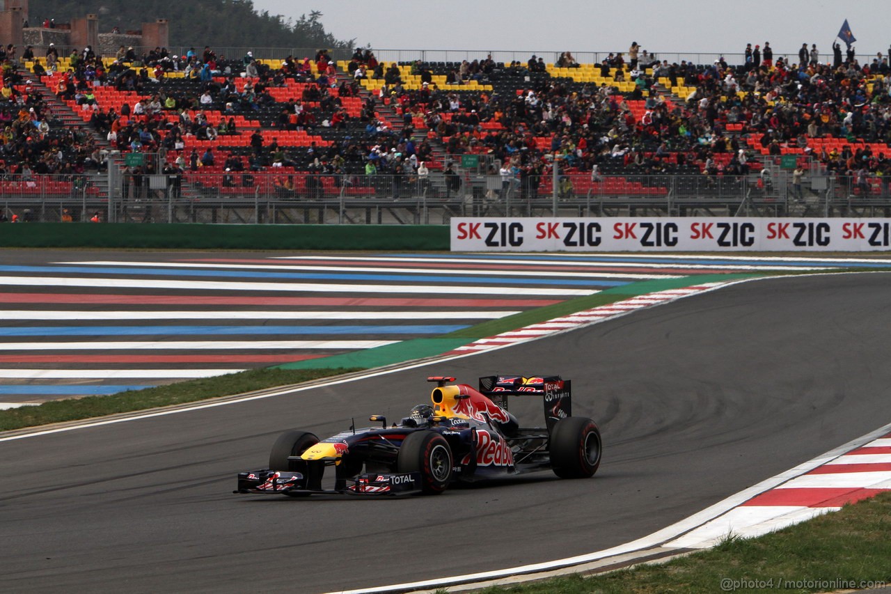 GP KOREA, 16.10.2011- Gara, Sebastian Vettel (GER), Red Bull Racing, RB7 