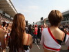 GP KOREA, 16.10.2011- griglia girls at drivers parade  