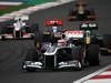 GP KOREA, 16.10.2011- Gara, Rubens Barrichello (BRA), Williams FW33 
