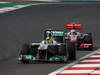 GP KOREA, 16.10.2011- Gara, Nico Rosberg (GER), Mercedes GP Petronas F1 Team, MGP W02 e Jenson Button (GBR), McLaren  Mercedes, MP4-26 