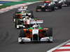GP KOREA, 16.10.2011- Gara, Paul di Resta (GBR) Force India VJM04 davanti a Vitantonio Liuzzi (ITA), HRT Formula One Team 