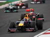 GP KOREA, 16.10.2011- Gara, Mark Webber (AUS), Red Bull Racing, RB7 davanti a Jenson Button (GBR), McLaren Mercedes, MP4-26