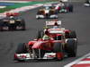 GP KOREA, 16.10.2011- Gara, Felipe Massa (BRA), Ferrari, F-150 Italia davanti a Fernando Alonso (ESP), Ferrari, F-150 Italia 