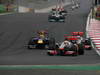 GP KOREA, 16.10.2011- Gara, Lewis Hamilton (GBR), McLaren Mercedes, MP4-26 davanti a Jenson Button (GBR), McLaren Mercedes, MP4-26 e Mark Webber (AUS), Red Bull Racing, RB7