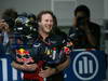 GP KOREA, 16.10.2011- Gara, Sebastian Vettel (GER), Red Bull Racing, RB7 vincitore e Christian Horner (GBR), Red Bull Racing, Sporting Director