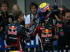 GP KOREA, 16.10.2011- Gara, Sebastian Vettel (GER), Red Bull Racing, RB7 vincitore e Mark Webber (AUS), Red Bull Racing, RB7 secondo 