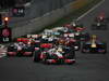 GP KOREA, 16.10.2011- Gara, Start of the race, Lewis Hamilton (GBR), McLaren  Mercedes, MP4-26 