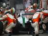 GP KOREA, 16.10.2011- Gara, Pit Stop, Adrian Sutil (GER), Force India F1 Team, VJM04 