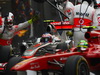 GP KOREA, 16.10.2011- Gara, Pit Stop, Jenson Button (GBR), McLaren  Mercedes, MP4-26 e Felipe Massa (BRA), Ferrari, F-150 Italia 