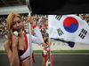 GP KOREA, 16.10.2011- Gara, grid girl, pitbabes