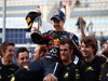 GP KOREA, 16.10.2011- Festeggiamenti, Sebastian Vettel (GER), Red Bull Racing, RB7 vincitore