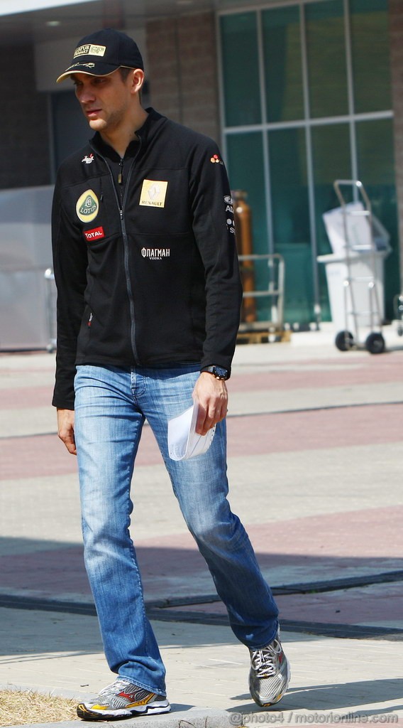 GP KOREA, 13.10.2011- Vitaly Petrov (RUS), Lotus Renault GP, R31 