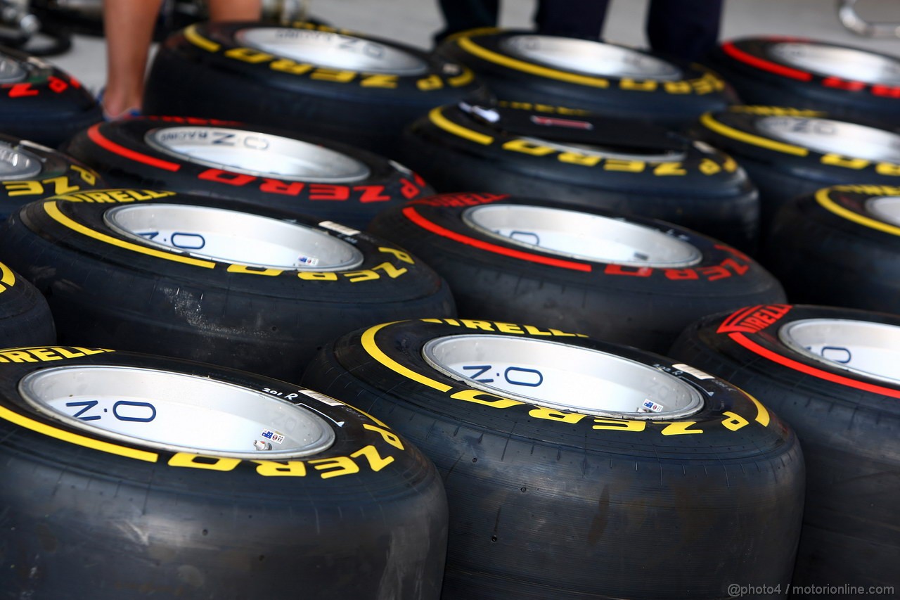 GP KOREA, 13.10.2011- Pirelli Tyres e OZ Wheels 