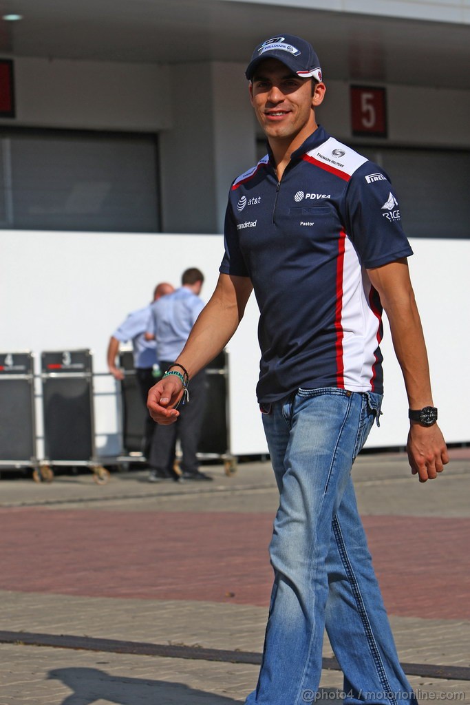 GP KOREA, 13.10.2011- Pastor Maldonado (VEN), Williams FW33 