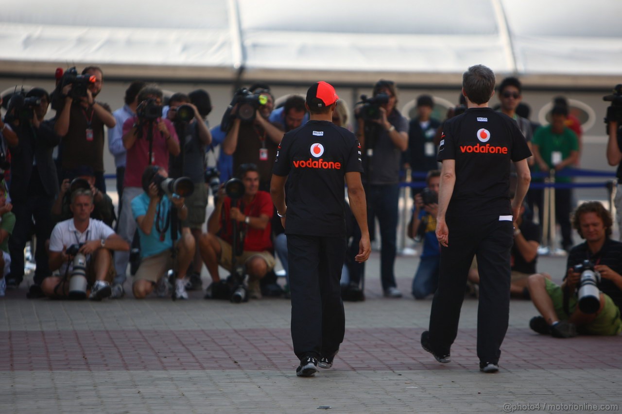 GP KOREA, 13.10.2011- Conferenza Stampa, Lewis Hamilton (GBR), McLaren  Mercedes, MP4-26 