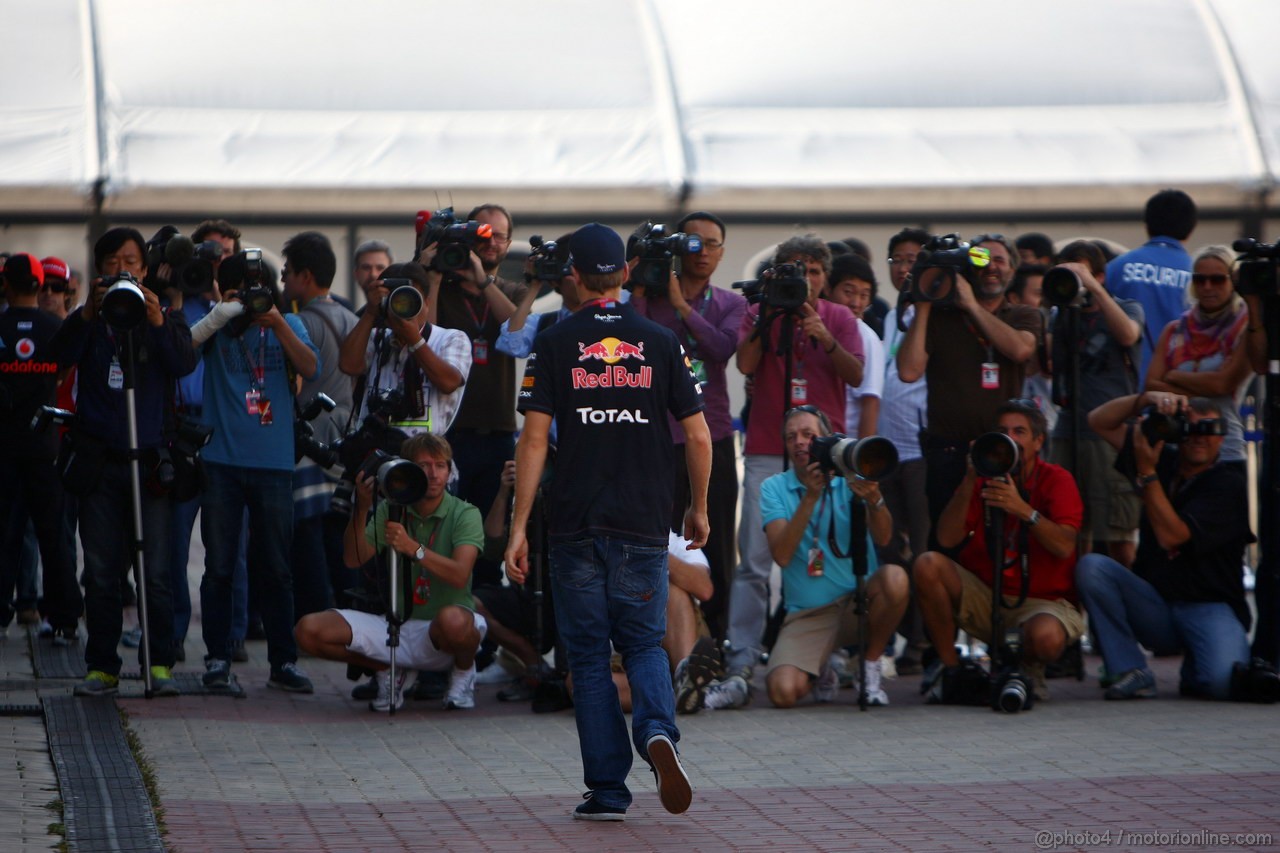 GP KOREA, 13.10.2011- Sebastian Vettel (GER), Red Bull Racing, RB7 