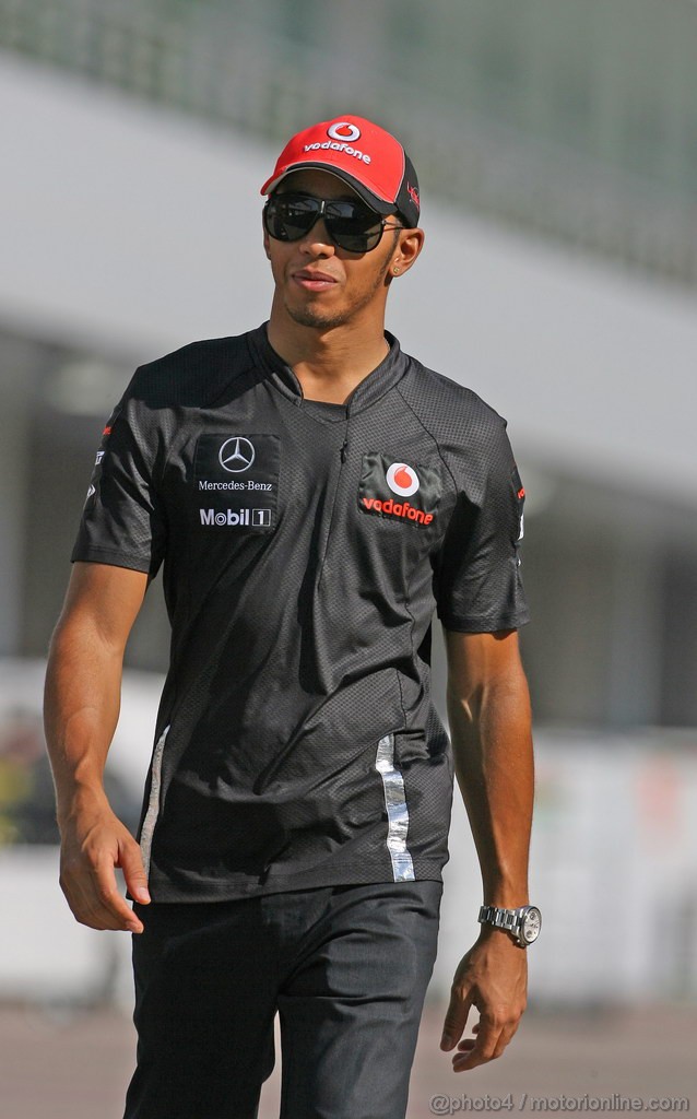 GP KOREA, 13.10.2011- Lewis Hamilton (GBR), McLaren  Mercedes, MP4-26 
