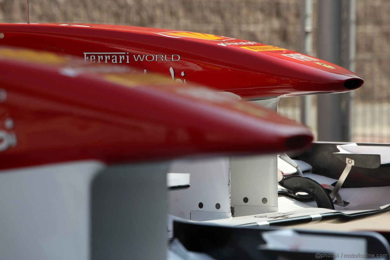 GP KOREA, 13.10.2011- Ferrari, F-150 Italia, detail