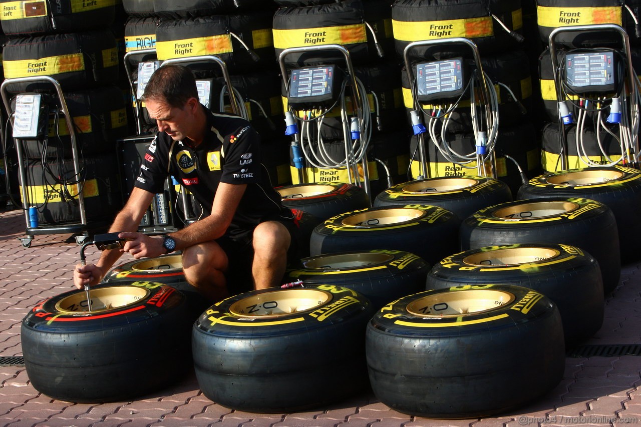 GP KOREA, 13.10.2011- Pirelli Tyres e OZ Wheels 