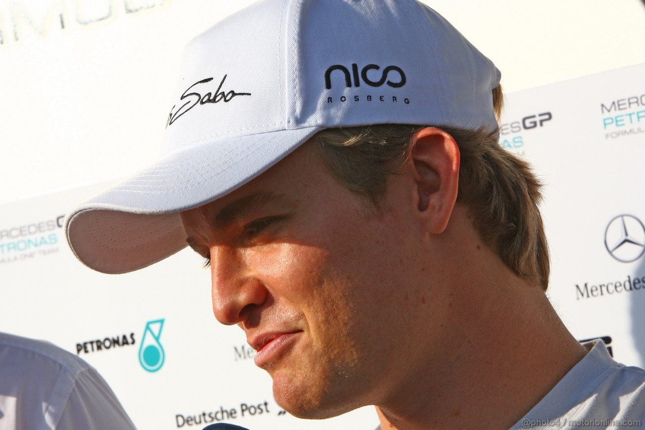 GP KOREA, 13.10.2011- Nico Rosberg (GER), Mercedes GP Petronas F1 Team, MGP W02 