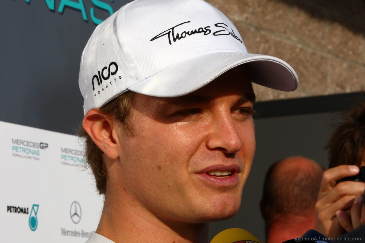 GP KOREA, 13.10.2011- Nico Rosberg (GER), Mercedes GP Petronas F1 Team, MGP W02 