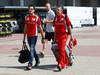 GP KOREA, 13.10.2011- Jules Bianchi (FRA), Test Driver, Ferrari   e Pat Fry (GBR), Technical Director (Chassis), Ferrari 