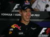 GP KOREA, 13.10.2011- Conferenza Stampa, Sebastian Vettel (GER), Red Bull Racing, RB7 
