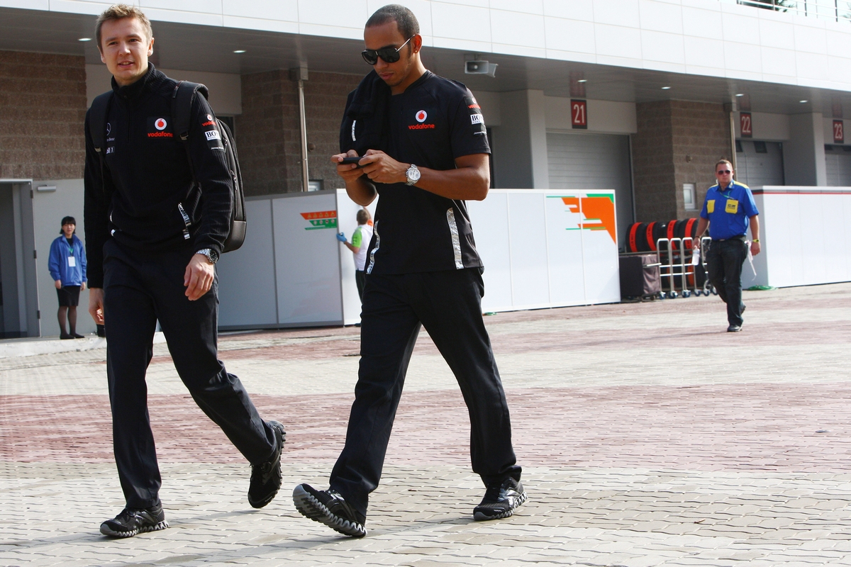 GP KOREA, 15.10.2011- Lewis Hamilton (GBR), McLaren  Mercedes, MP4-26 