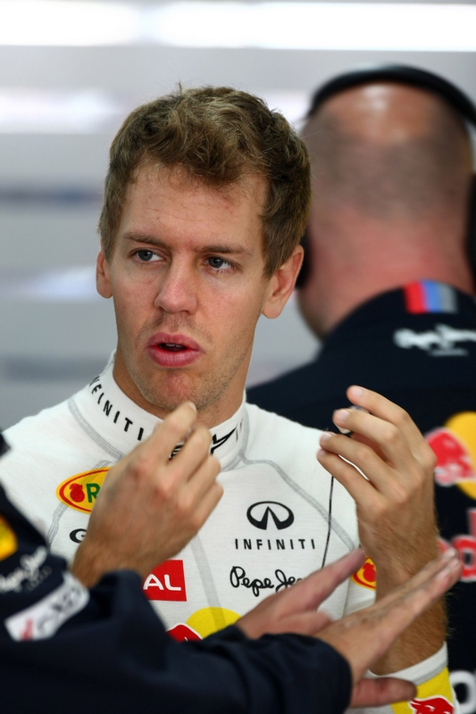 GP KOREA, 15.10.2011- Prove Libere 3, Sabato, Sebastian Vettel (GER), Red Bull Racing, RB7 