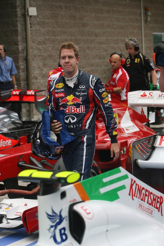 GP KOREA, 15.10.2011- Qualifiche, Sebastian Vettel (GER), Red Bull Racing, RB7 secondo