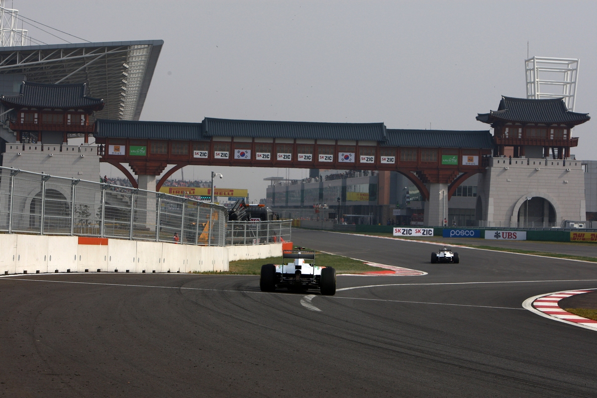 GP KOREA, 15.10.2011- Qualifiche, Paul di Resta (GBR) Force India VJM04