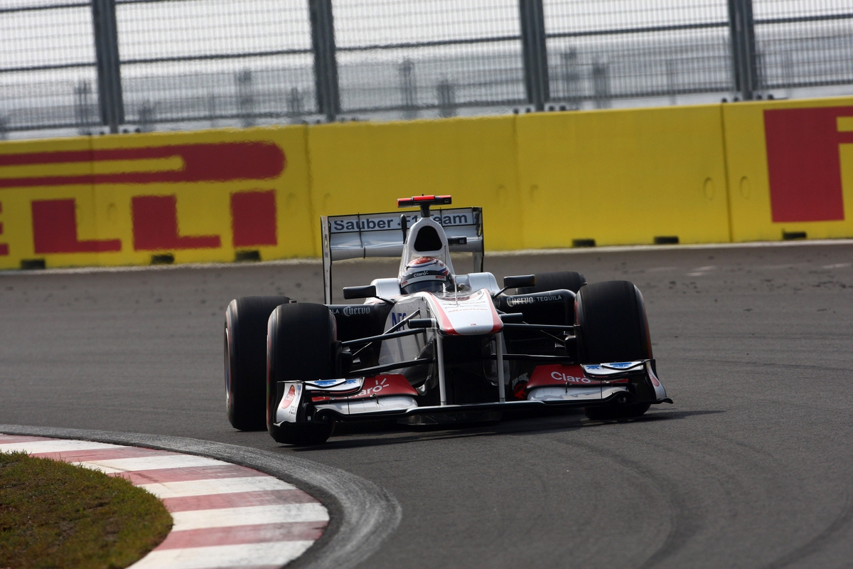 GP KOREA, 15.10.2011- Qualifiche, Kamui Kobayashi (JAP), Sauber F1 Team C30