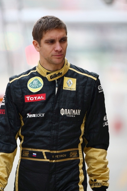 GP KOREA, 15.10.2011- Prove Libere 3, Sabato, Vitaly Petrov (RUS), Lotus Renault GP, R31 