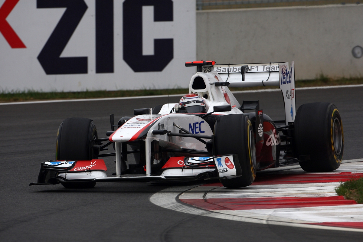GP KOREA, 15.10.2011- Prove Libere 3, Sabato, Kamui Kobayashi (JAP), Sauber F1 Team C30