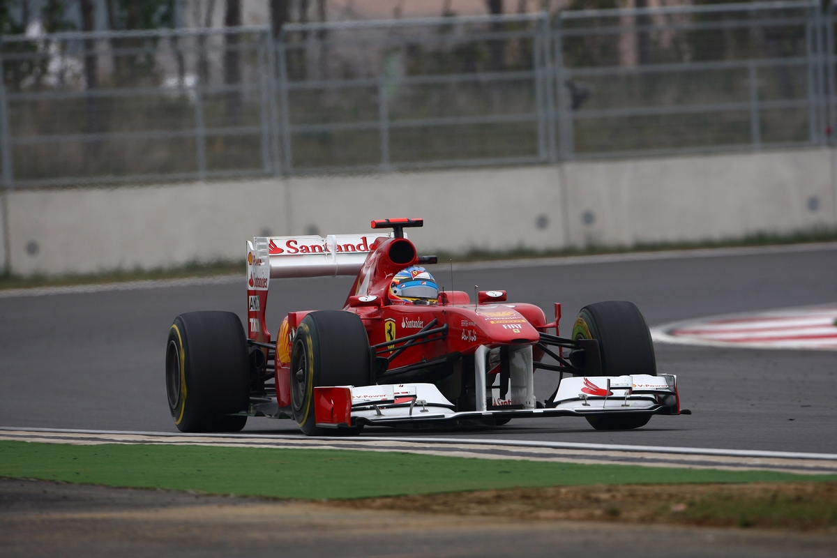 GP KOREA, 15.10.2011- Prove Libere 3, Sabato, Fernando Alonso (ESP), Ferrari, F-150 Italia 