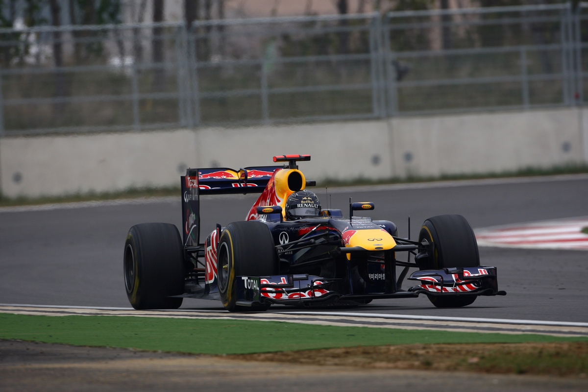 GP KOREA, 15.10.2011- Prove Libere 3, Sabato, Sebastian Vettel (GER), Red Bull Racing, RB7