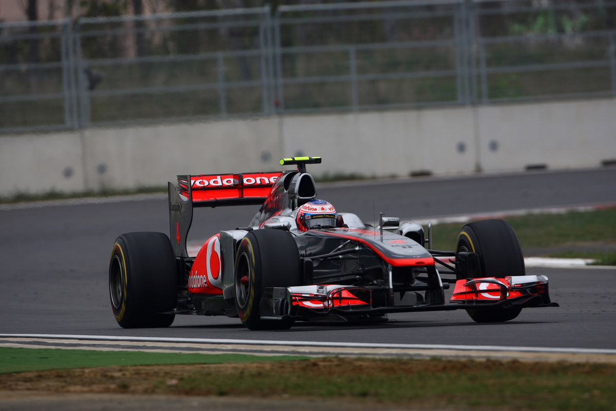 GP KOREA, 15.10.2011- Prove Libere 3, Sabato, Jenson Button (GBR), McLaren  Mercedes, MP4-26 